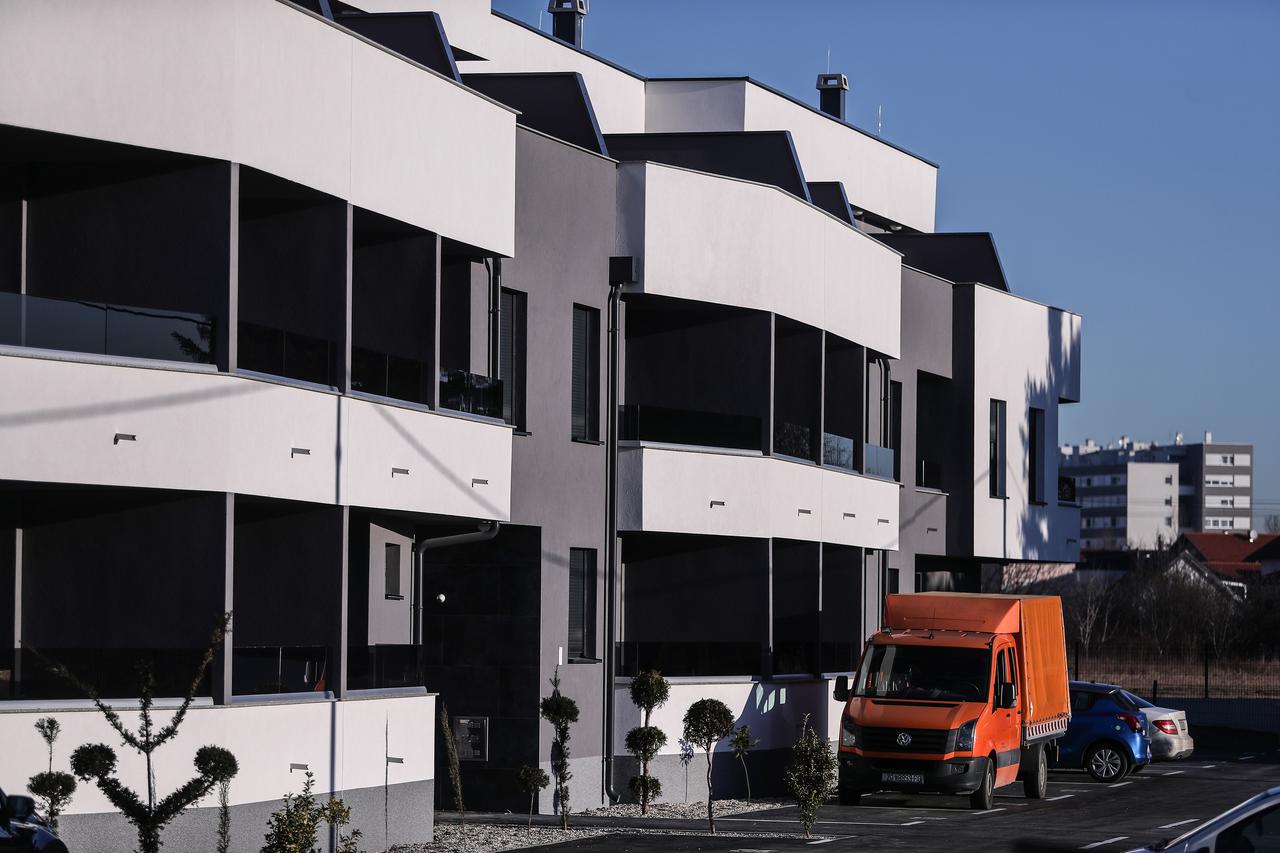 Sveta Klara, naselje u kojoj se grade nove zgrade i prodaju stanovi