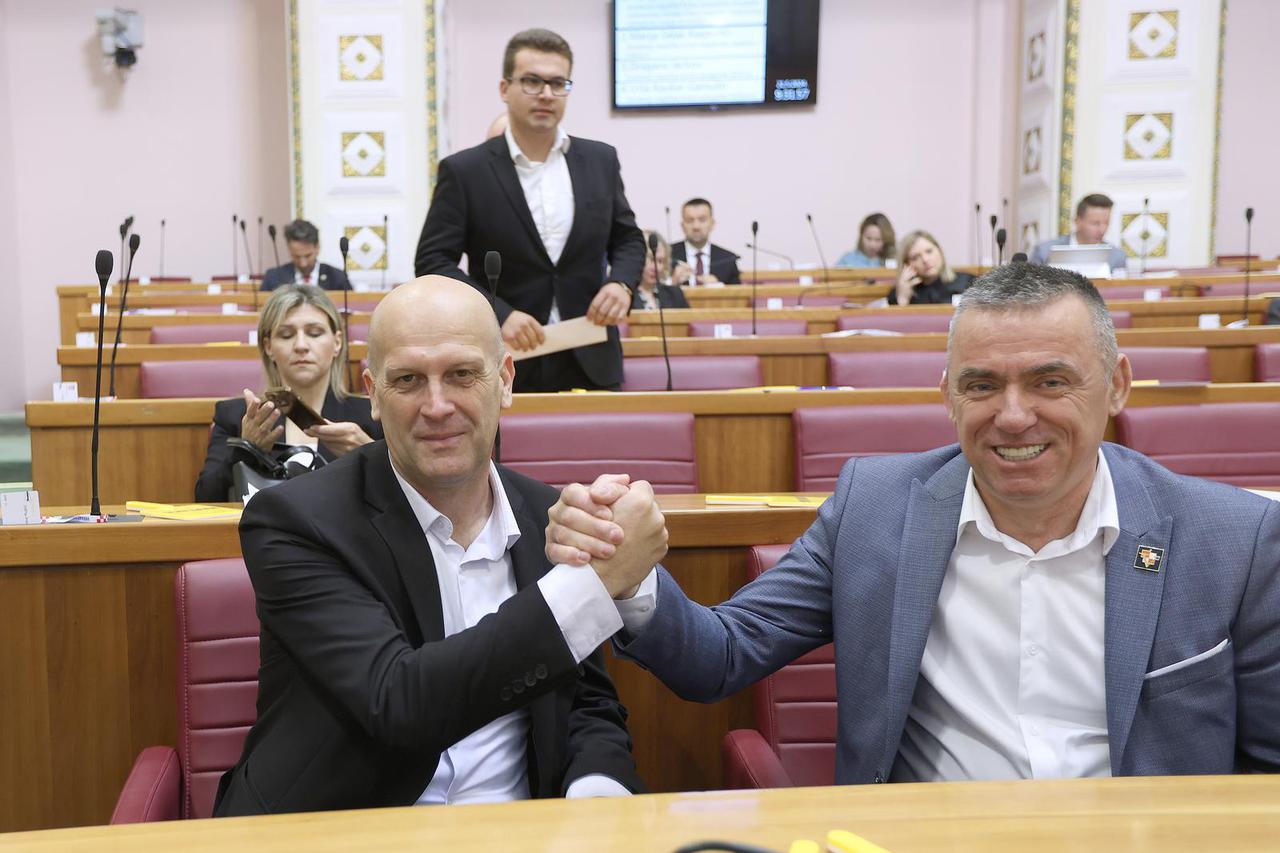 Zagreb: U Saboru slobodni govori zastupnika