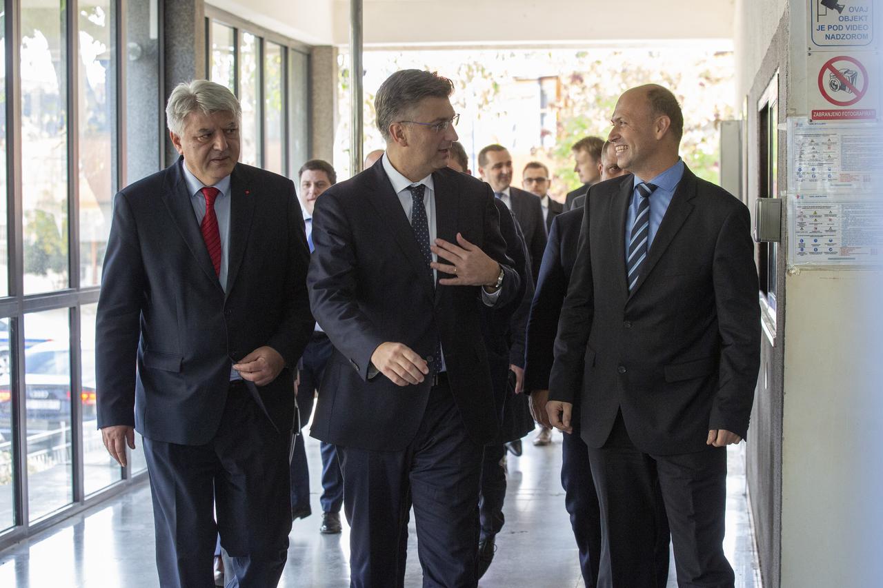 Rijeka: Andrej Plenković posjetio brodograilište 3. Maj