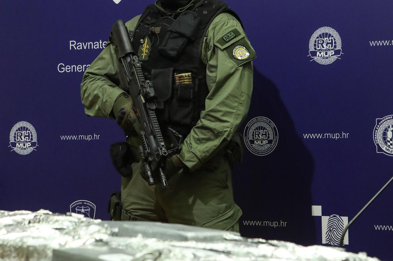 Zagreb: Policija otkrila detalje zapljene 745 kg kokaina u Rijeci vrijednog više 20 milijuna eura