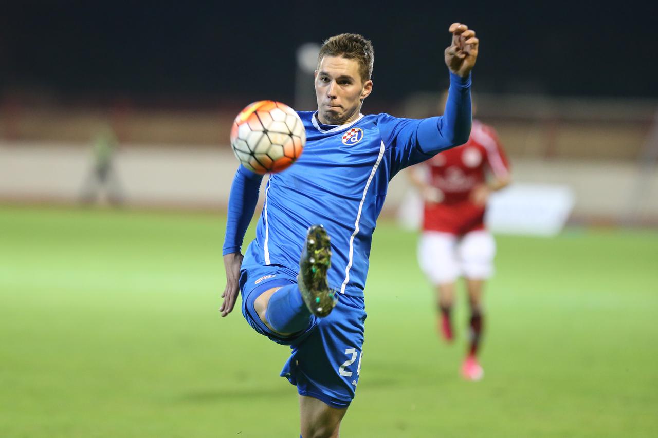30.10.2015., stadion Poljud, Split - MAXtv 1. HNL, 9. kolo, HNK Hajduk - NK Zagreb.  Marko Pjaca s loptom. Photo: Ivo Cagalj/PIXSELL