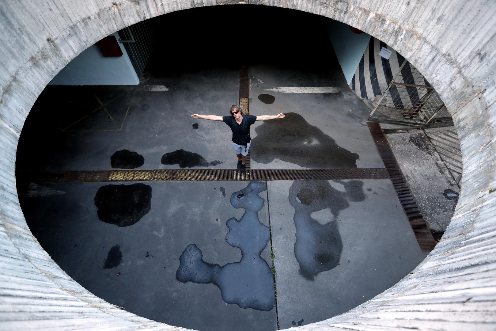 17.07.2018., Zagreb - Davor Gobac, frontman rock-grupe Psihomodo pop.