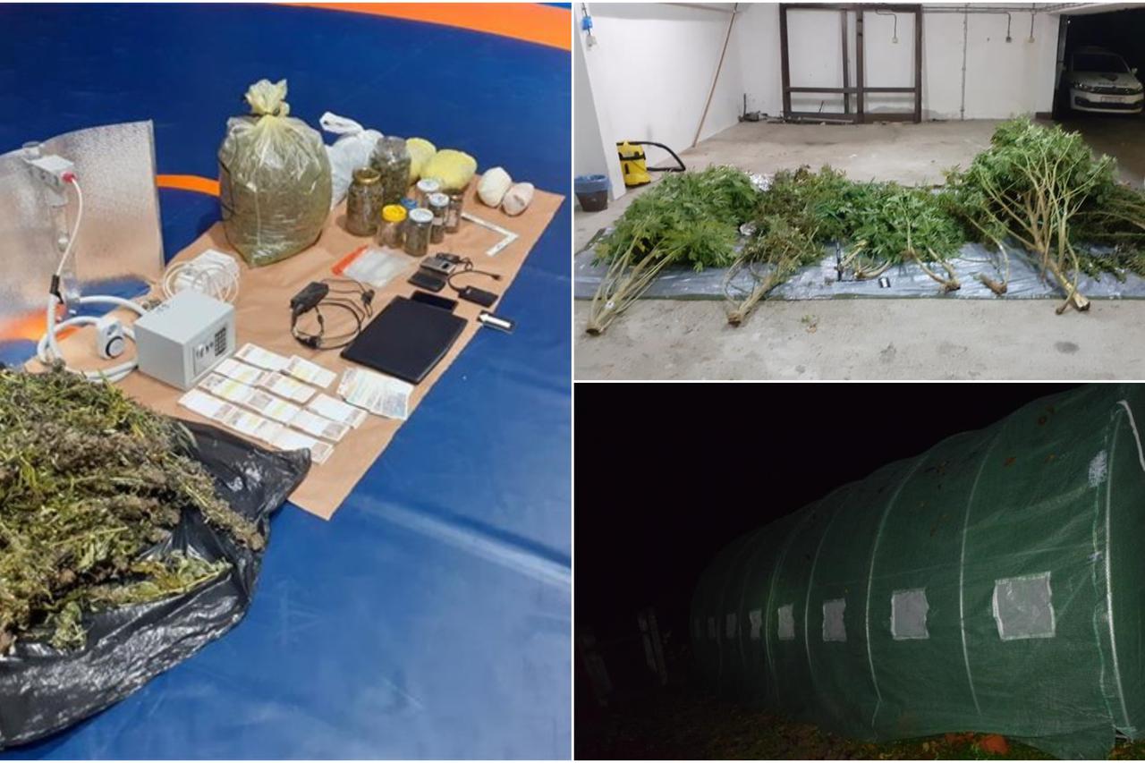 Donji Miholjac: 33-godišnjak uhićen zbog 14 kilograma marihuane