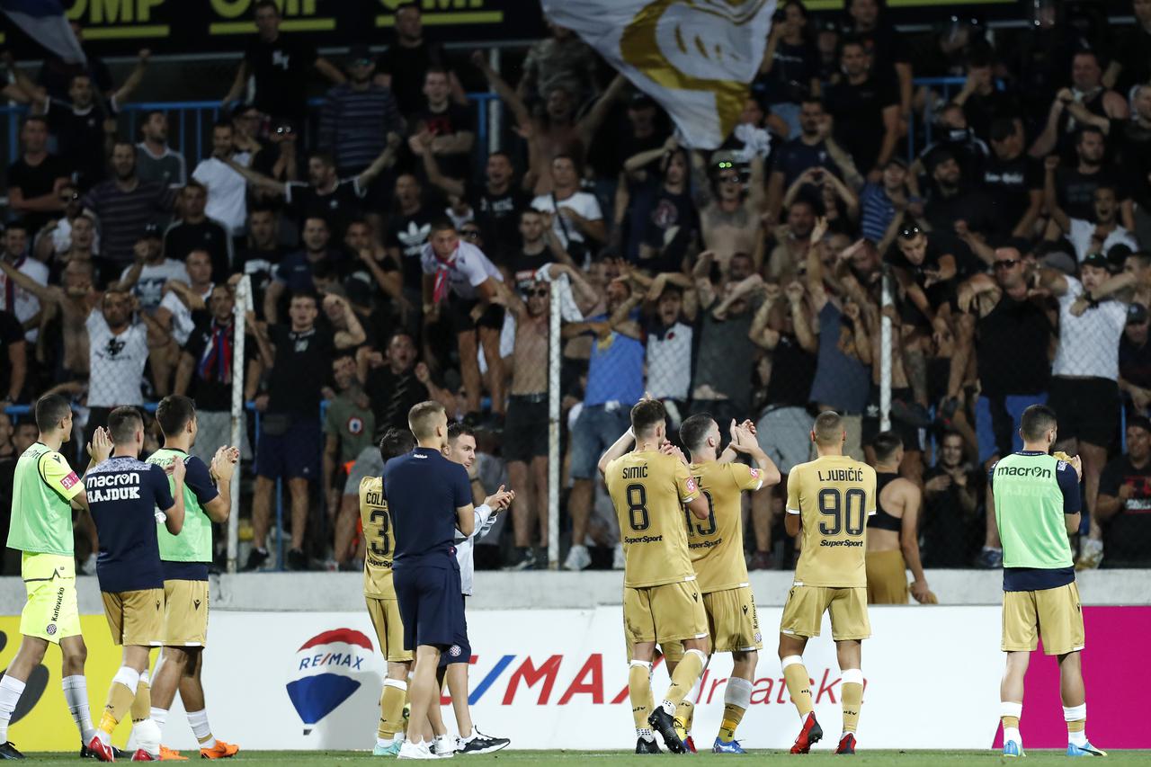 Hrvatski dragovoljac i Hajduk susreli se u 6. kolu Prve HNL