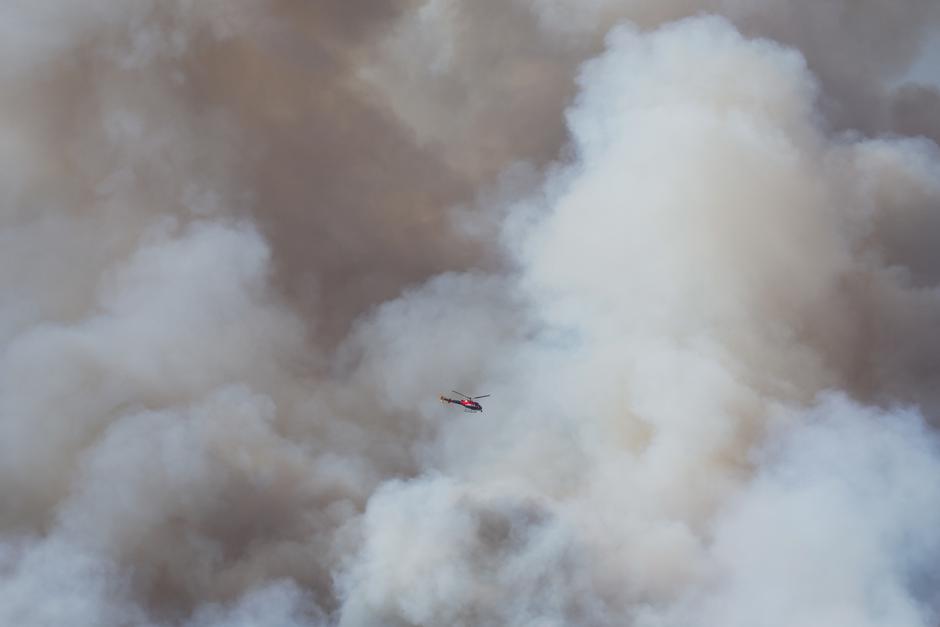 Wildfire near Artesa de Segre,