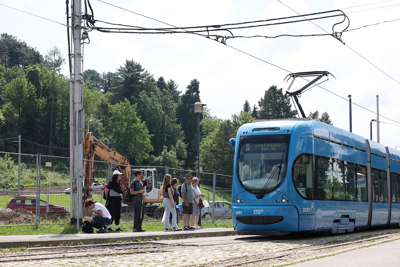 Zagreb: Radovi na okretištu Mihaljevac