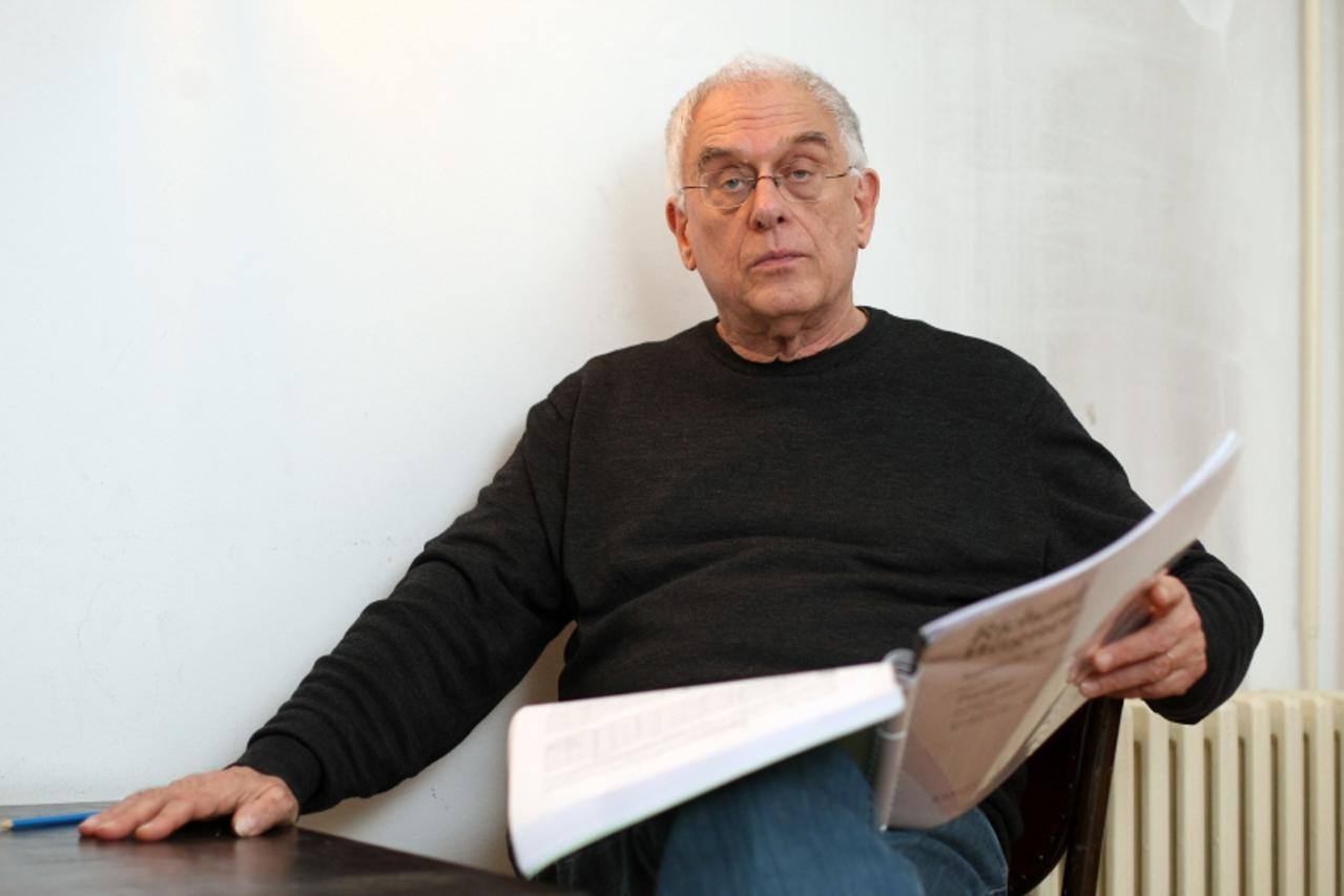 '16.03.2011. Zagreb, Hrvatska - Dirigent Niksa Bareza. Photo: Petar Glebov/PIXSELL'