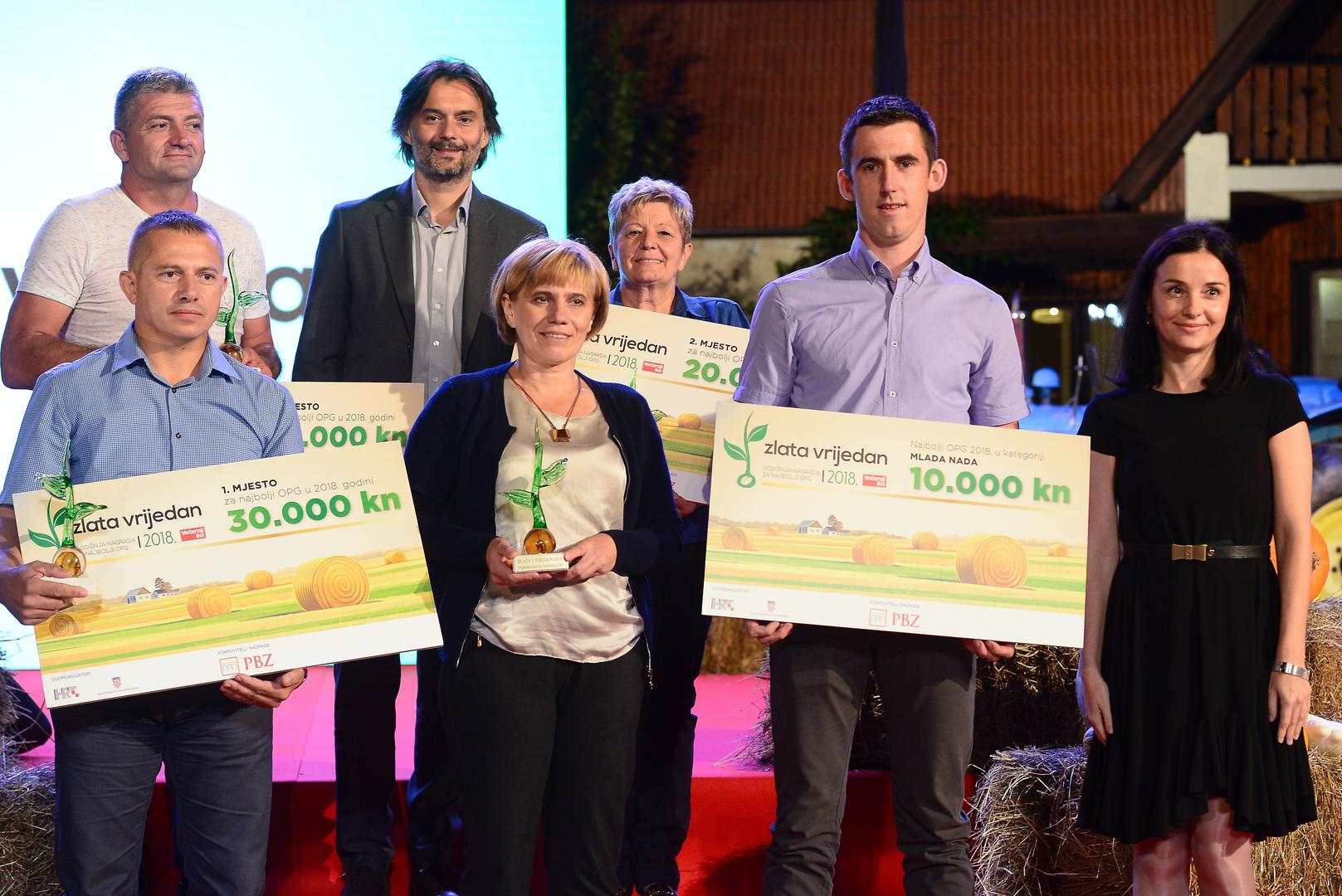 Dražen Klarić i dobitnici