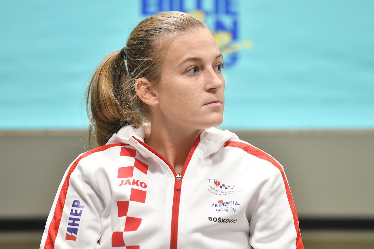 Varaždin: Konferencija za medije hrvatske teniske reprezentacije 