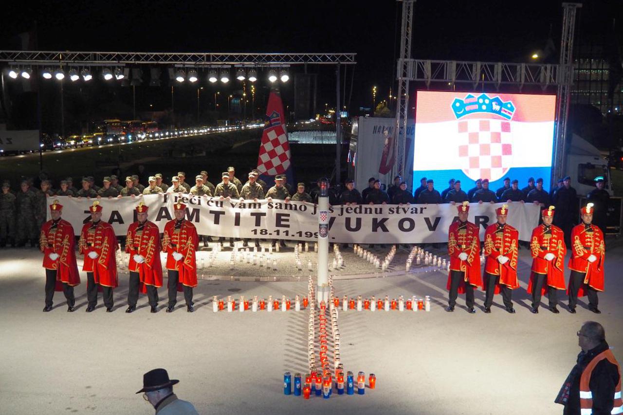 Program obilježavanja Dana sjećanja na žrtvu Vukovara u Zagrebu