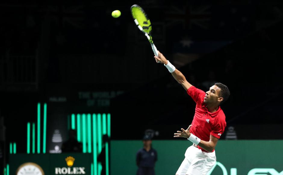 Malaga: Finale Davis Cupa između Kanade i Australije, Aliassime - De Minaur