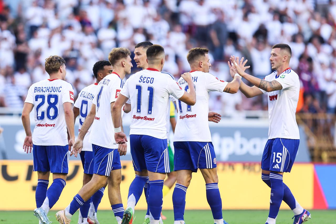 Split: Prva utakmica prvog pretkola Europske lige Hajduk – Žilina