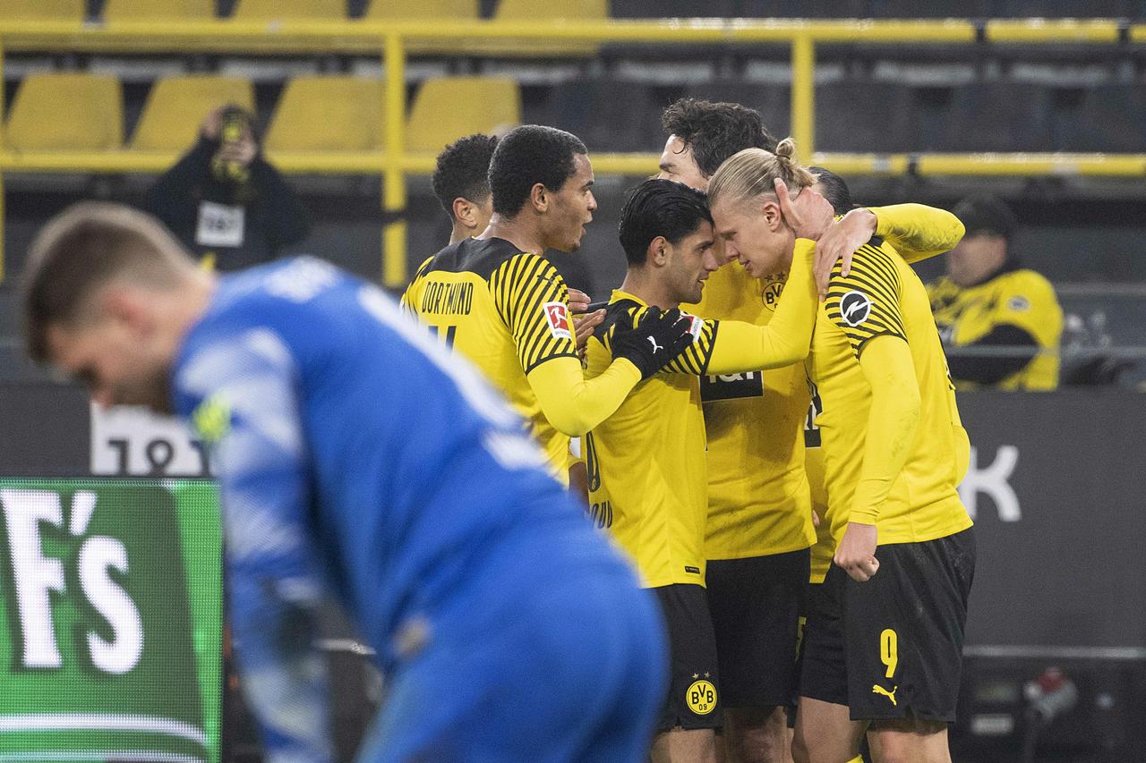 Soccer 1. Bundesliga / Borussia Dortmund - SC Freiburg 5:1.