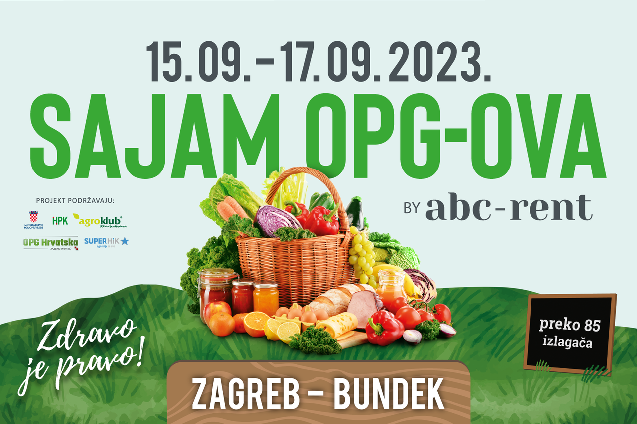 Sajam OPG-ova "Zdravo je pravo"