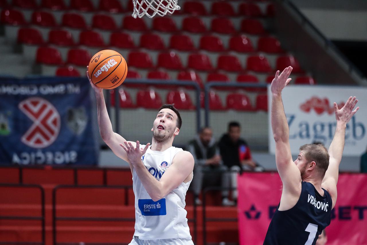 Zagreb: Utakmica 21. kola prvenstva Hrvatske, Cibona - Dubrava