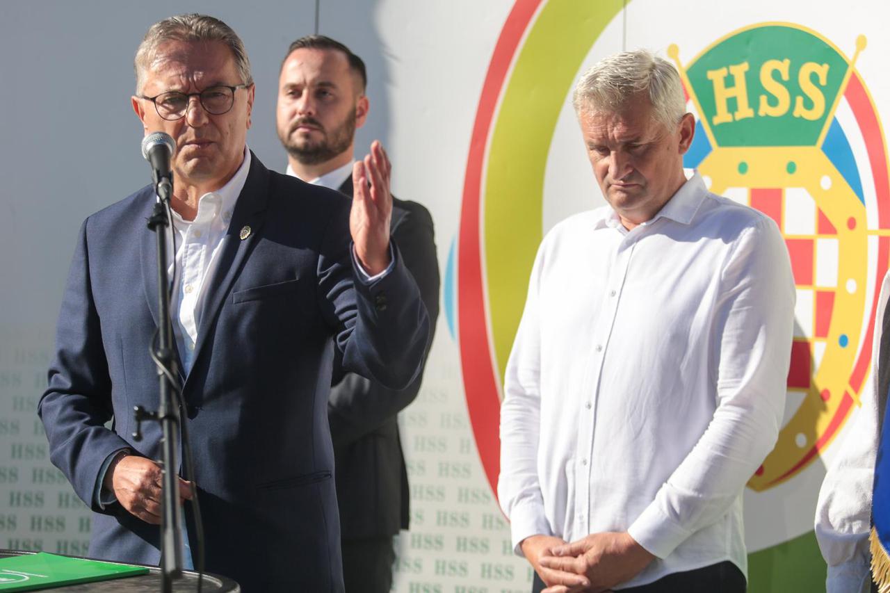 Održano 20. hodočašće članova i simpatizera Hrvatske seljačke stranke u svetište Majke Božje Bistričke