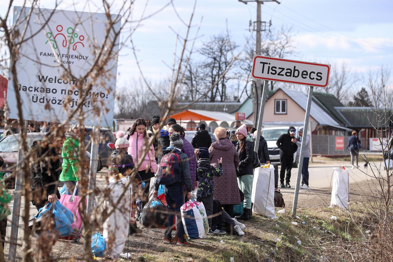Mađarski Tiszabecs jedan je od frekventnijih graničnih prijelaza za izbjeglice