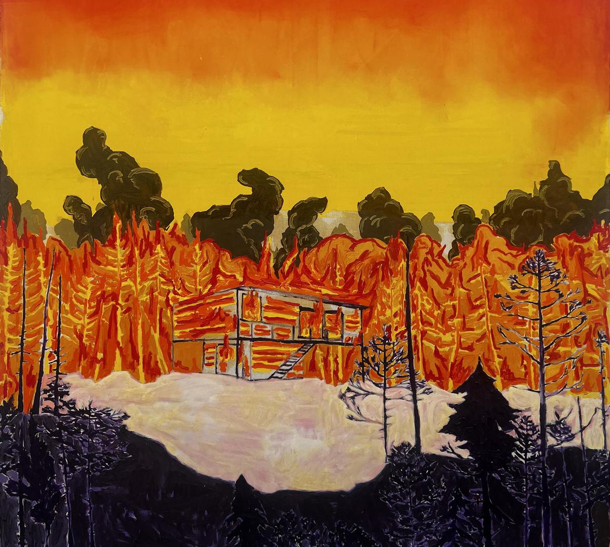 Djelo iz ciklusa "Kozmički užas" Šimuna Tolića