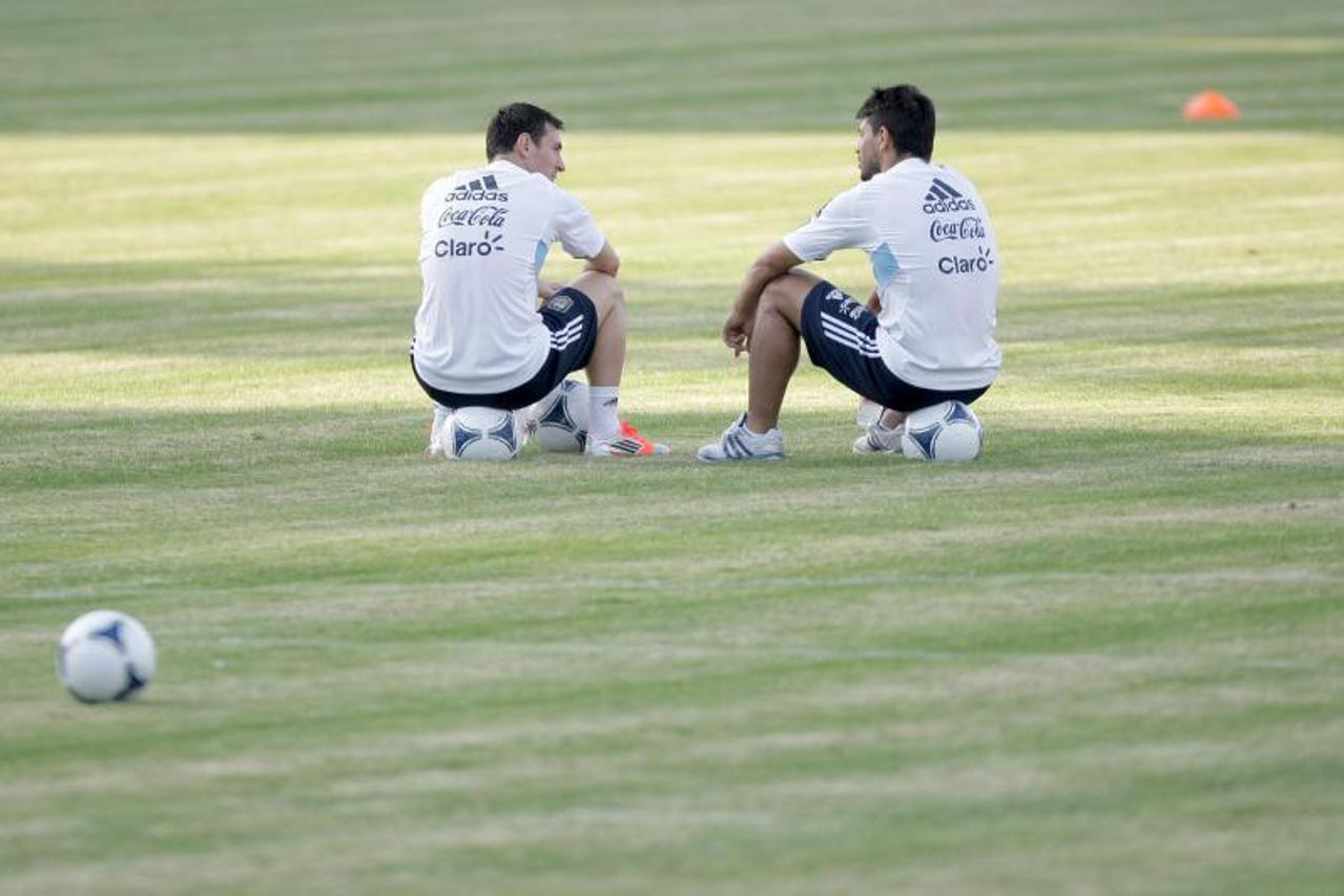 Lionel Messi i Sergio Agüero