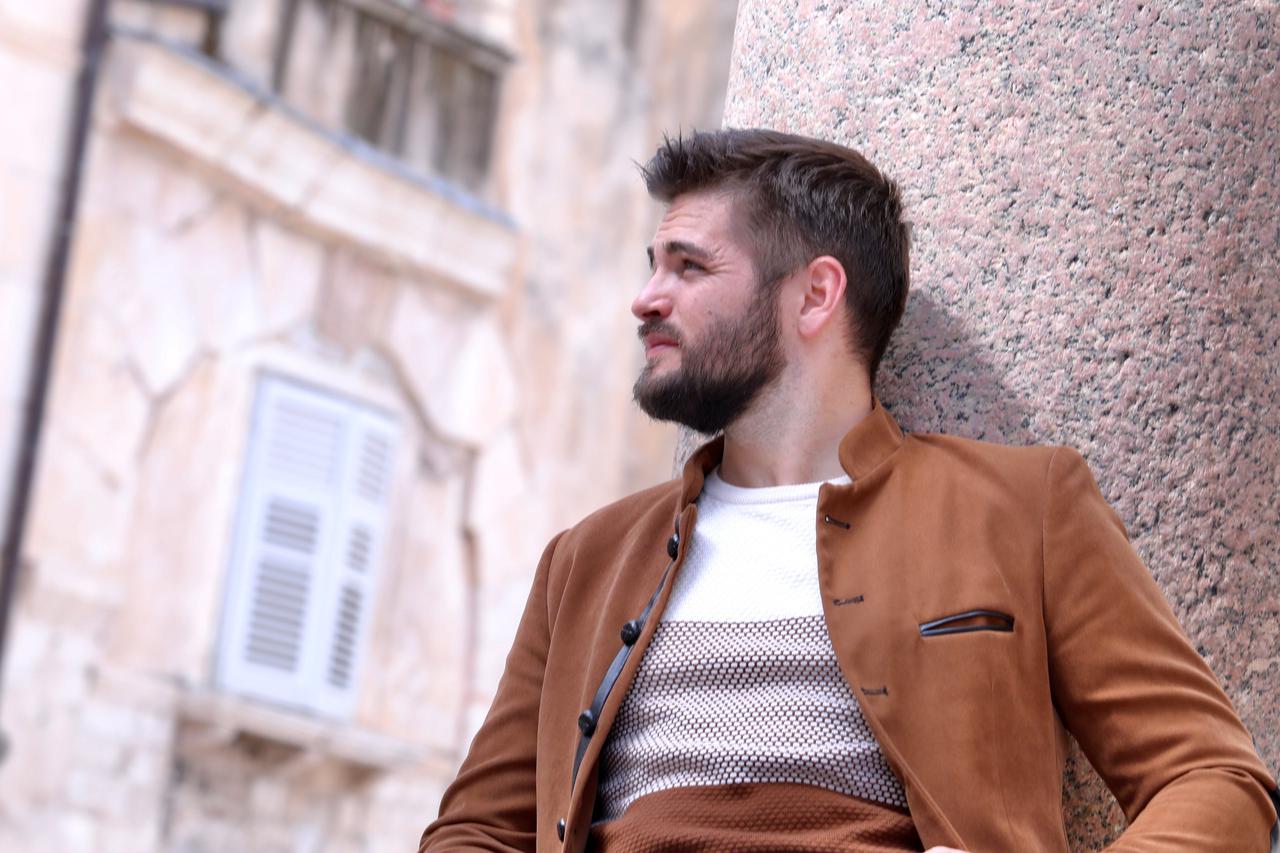 Split: Glumci Ivan Baranović i Pere Eranović