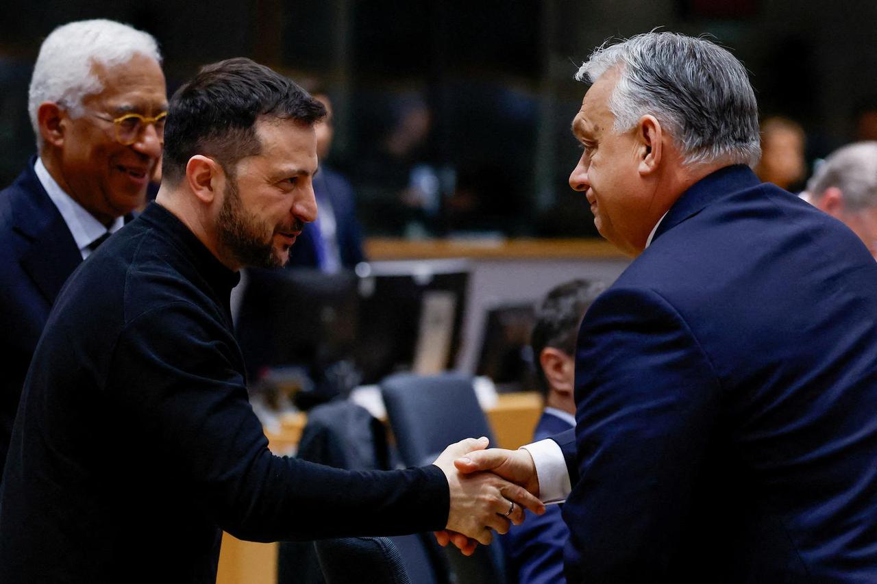 FILE PHOTO: EU leaders meet to discuss Ukraine and European defence, in Brussels