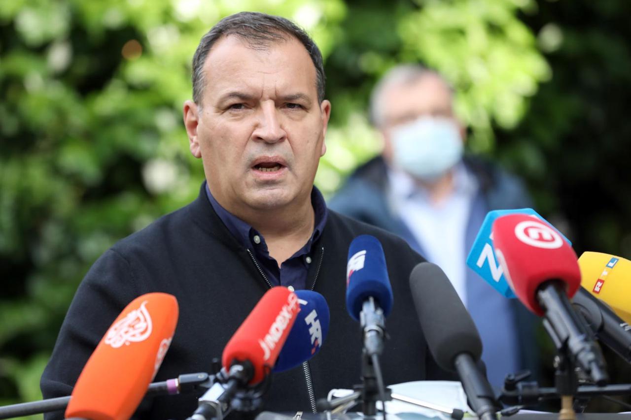 Zagreb: Stožer civilne zaštite RH na konferenciji predstavio nove mjere