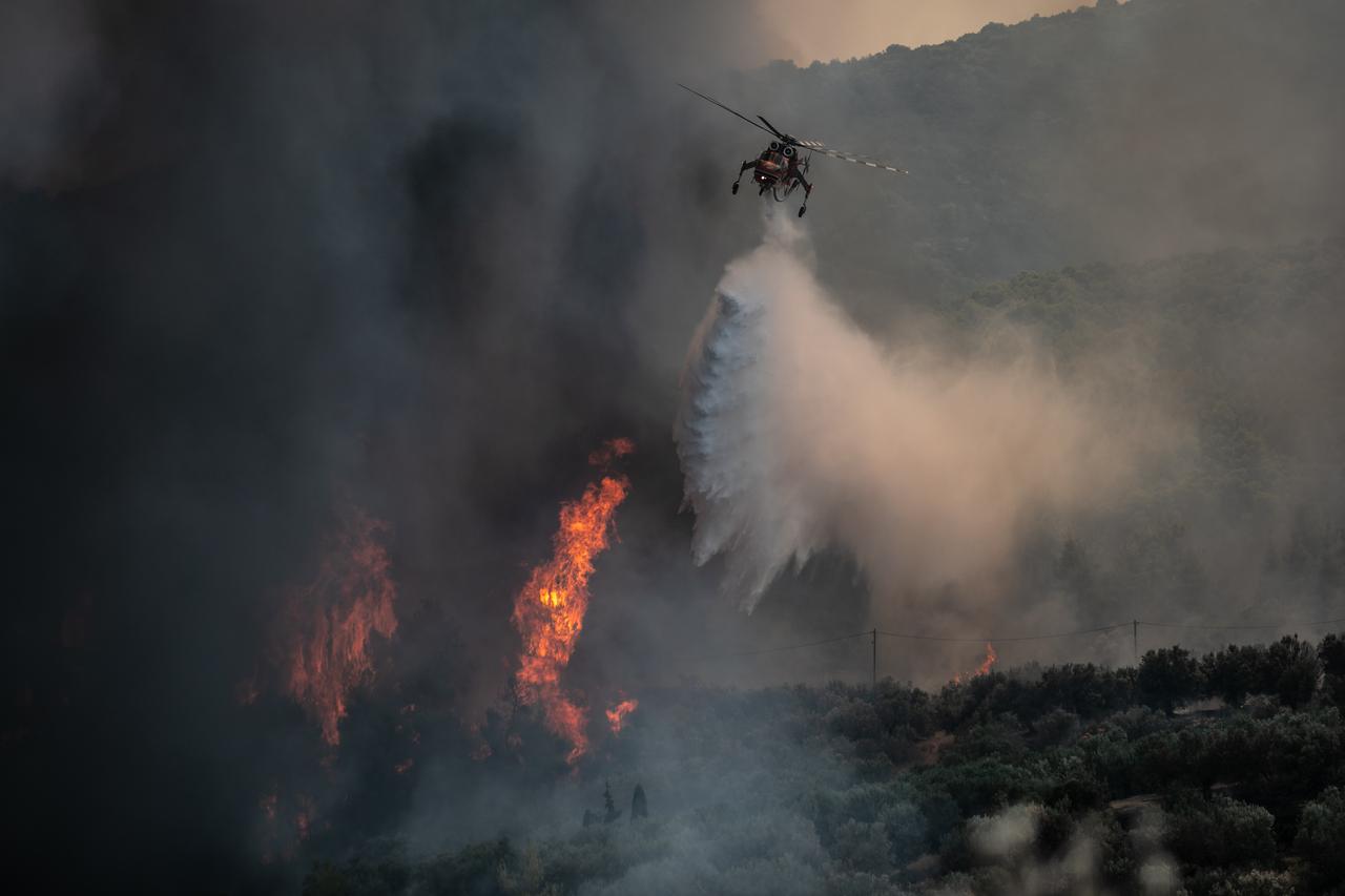 Gr?ka: Požar u blizini morskog odmarališta Kechries