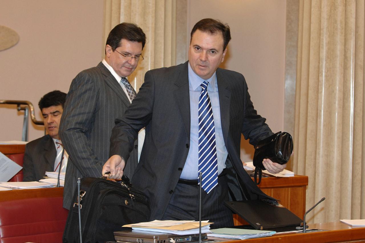 'unutrasnja zagreb, markov trg, ,  26.03.2008. sabor, sjednica, kunst, matusic snimio Patrik Macek'