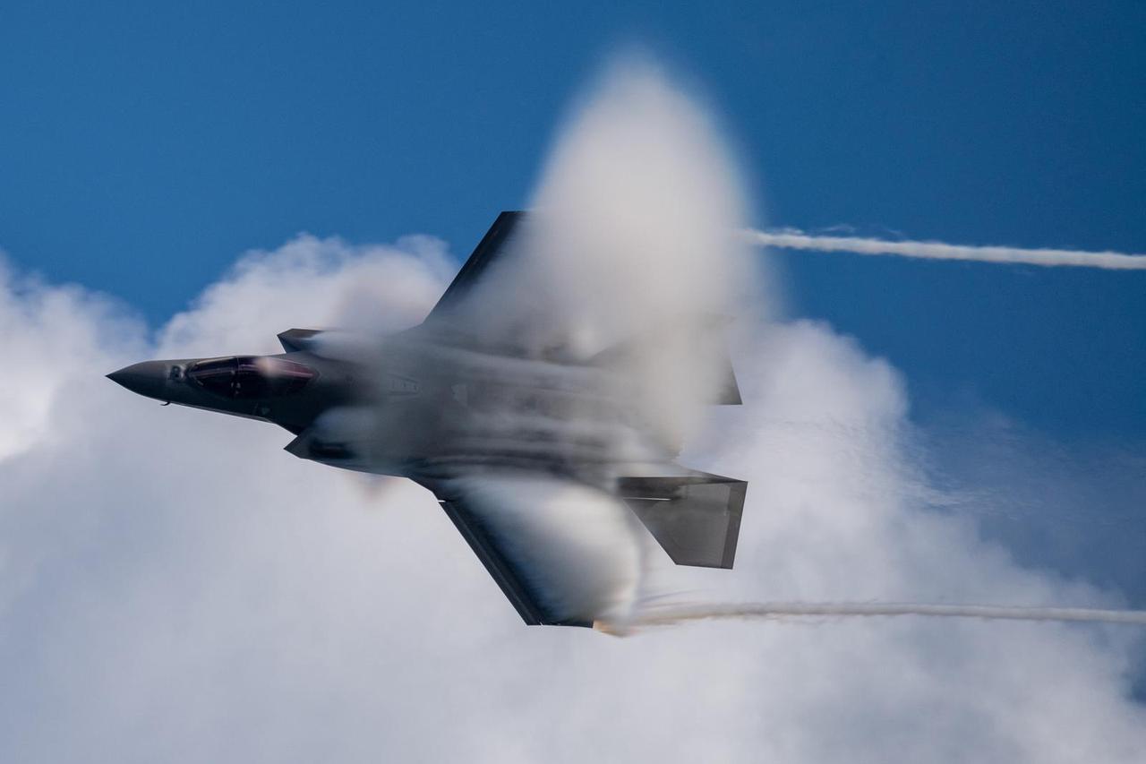 FILE PHOTO: F-35 Demo Team at the 2020 Ft. Lauderdale Air Show