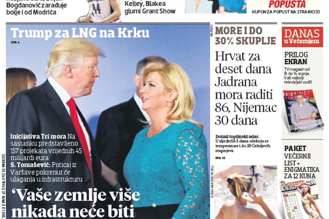 Naslovnica 7.7.2017.