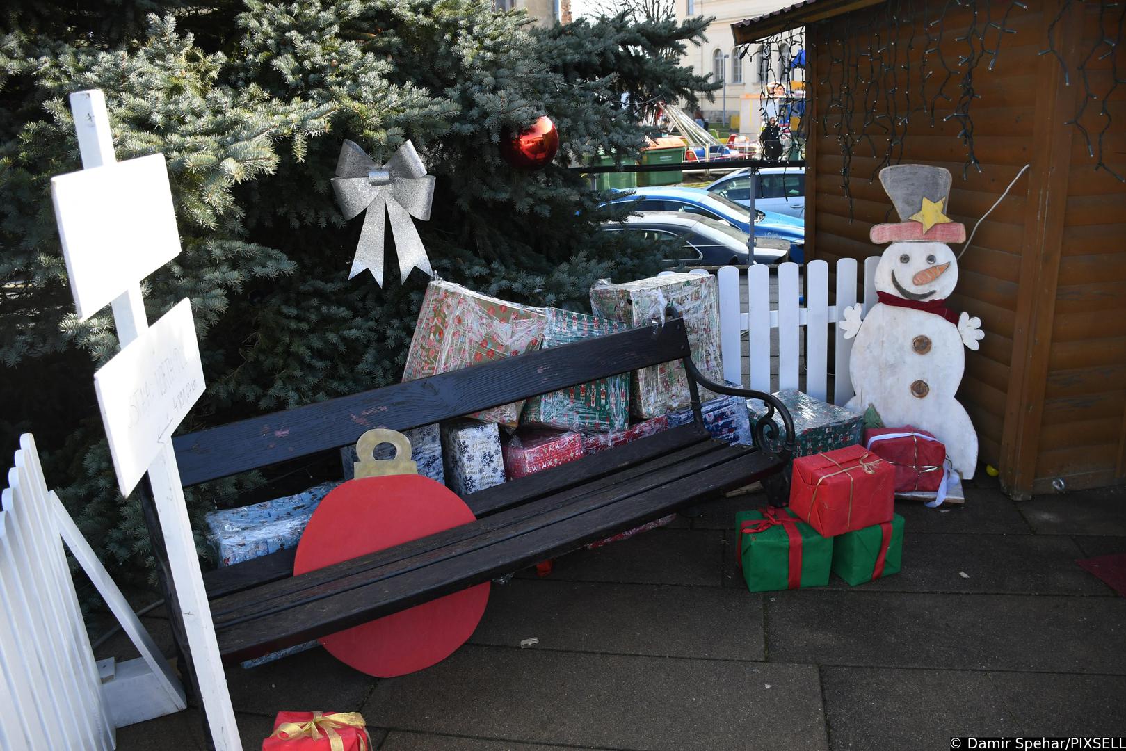 31.12.2022., Krizevci - U sklopu krizevackog Adventa organiziran je docek Djecje nove godine uz obilje zabave za malisane, ali i dorasle Photo: Damir Spehar/PIXSELL