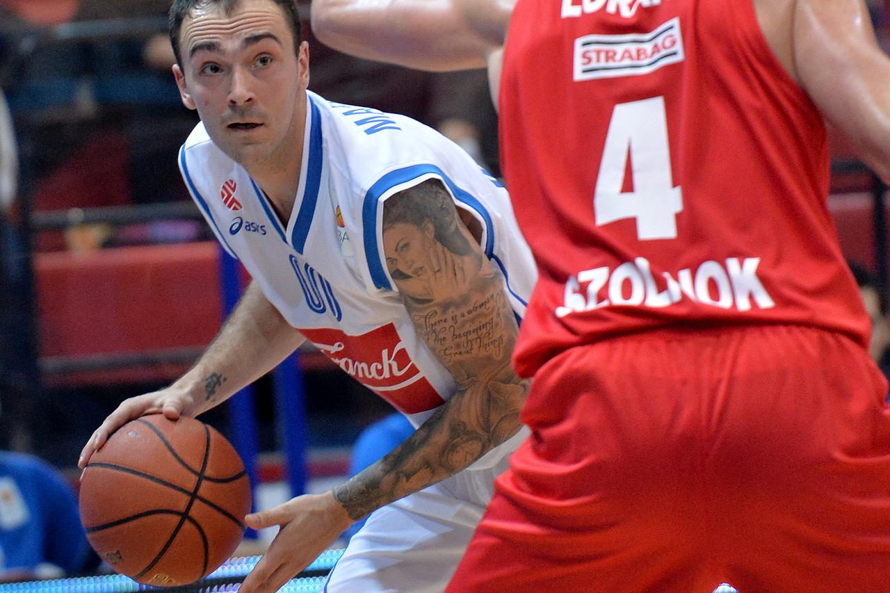 02.11.2014., KC Drazen Petrovic, Zagreb - 6. kolo ABA Lige, KK Cibona - KK Szolnoki Olaj. Damir Markota.  Photo: Marko Prpic/PIXSELL