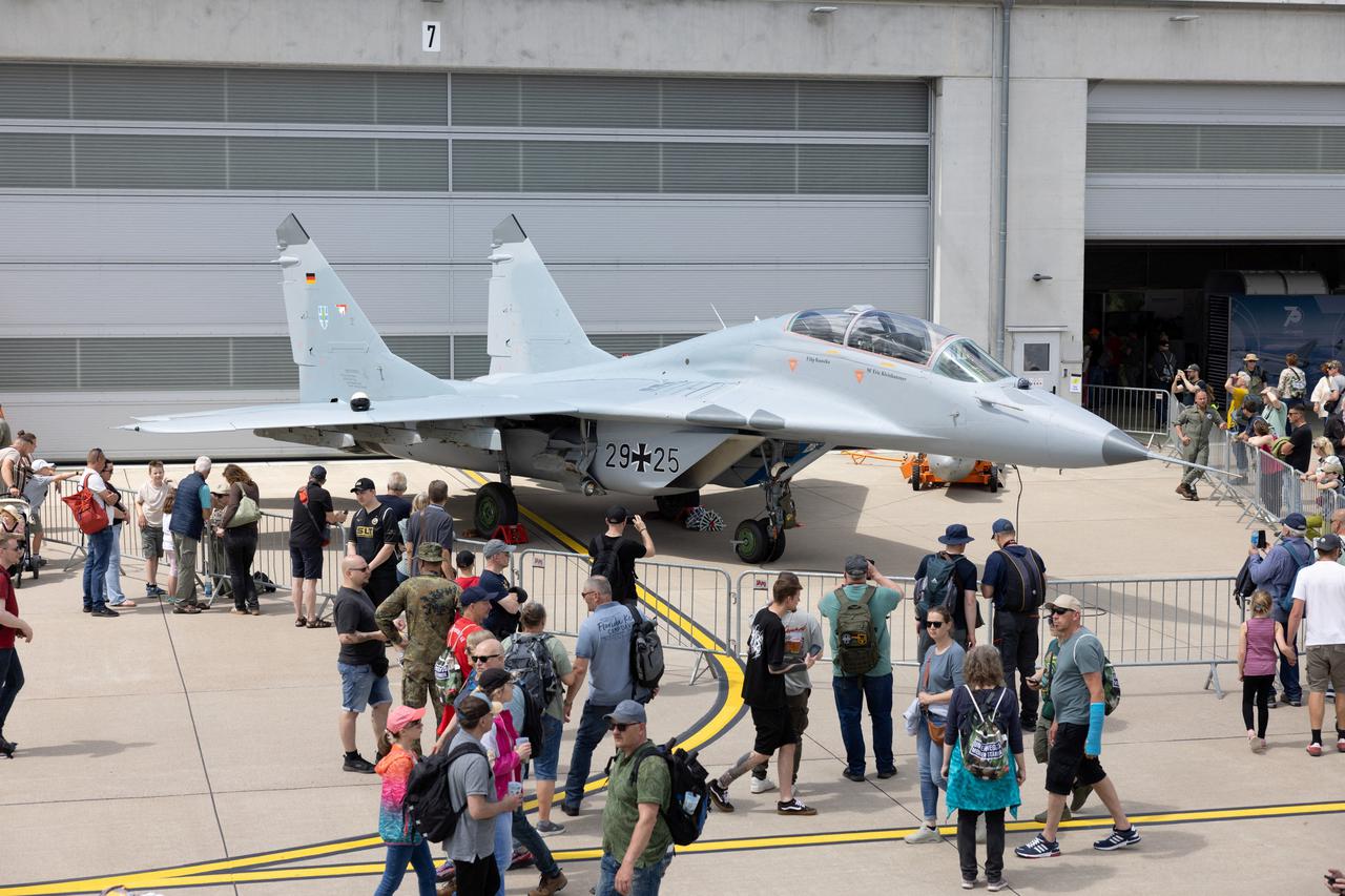 MiG 29 na izložbi u Njemačkoh