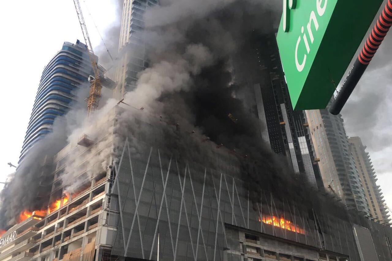 Dubai požar