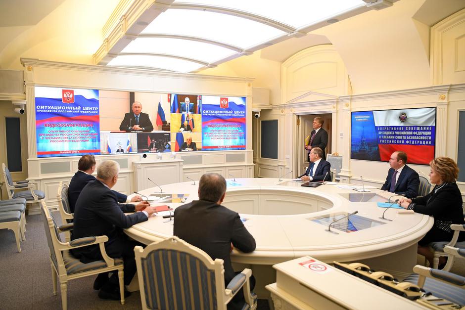 President Putin holds Russian Security Council meeting