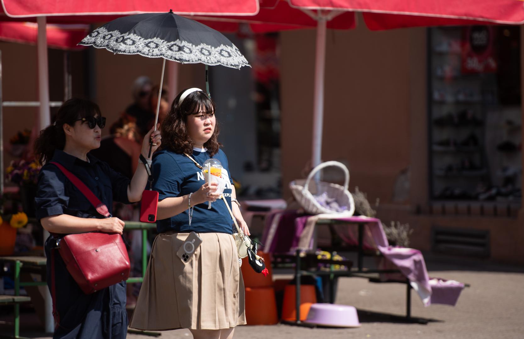 23.08.2023.,, Zagreb - Toplinski val zahvatio Hrvatsku. Photo: Neva Zganec/PIXSELL