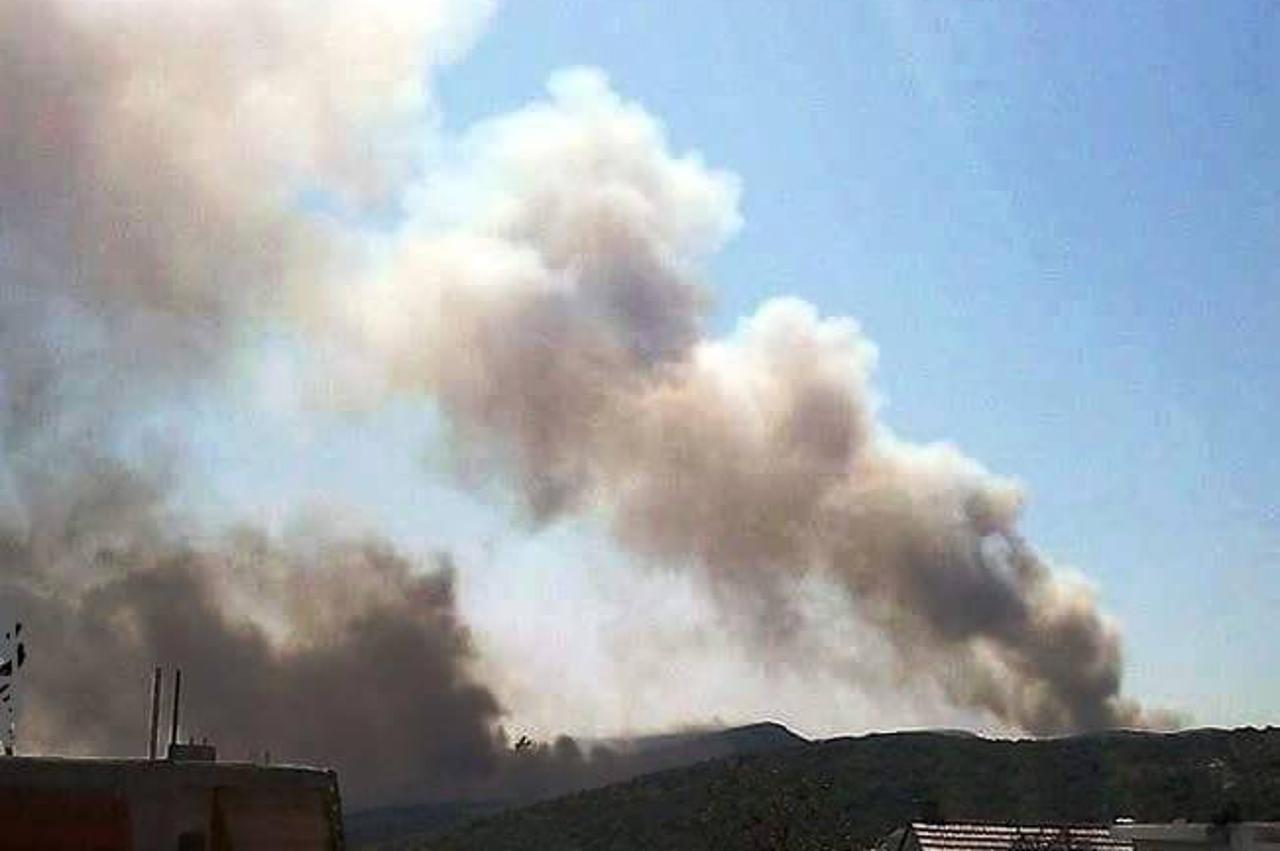 požar na korčuli, korčula