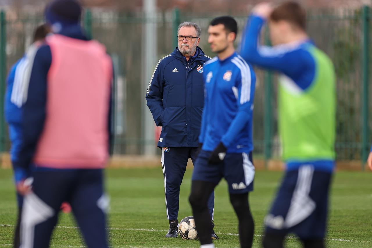 Rovinj: Trening nogometaša GNK Dinamo