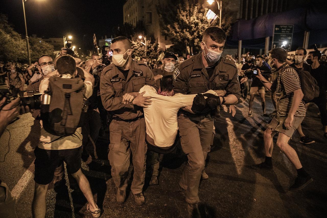 Anti-government demonstration in Jerusalem