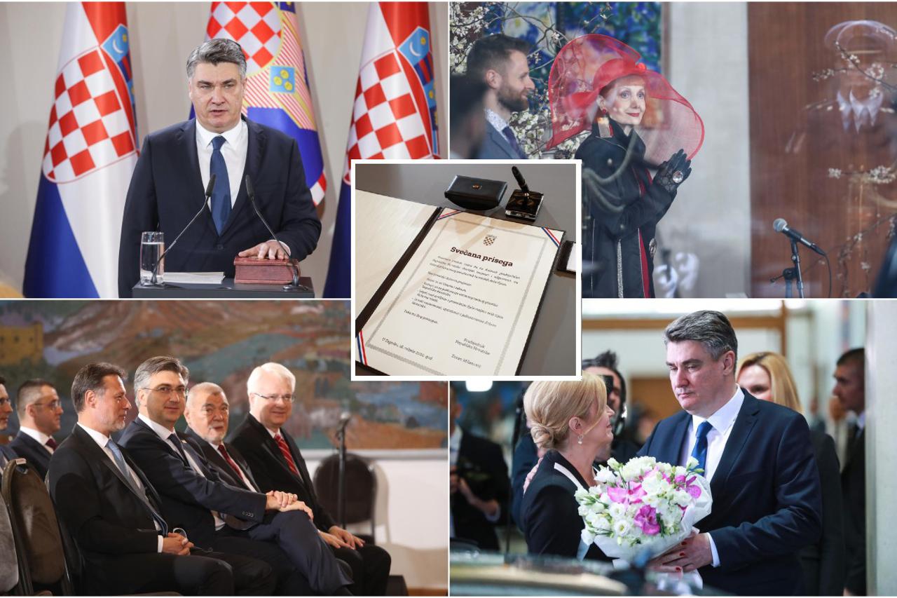 Milanovićeva inauguracija 2020.
