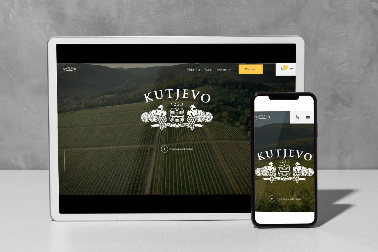 KUTJEVO d.d. predstavlja redizajnirani website i online vinoteku