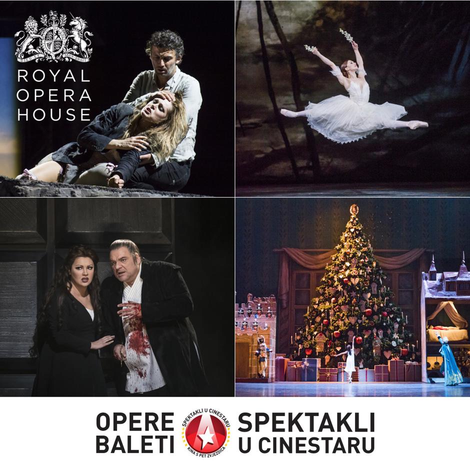 Ekskluzivno u CineStaru do kraja godine čak četiri klasika Royal Opera Housea