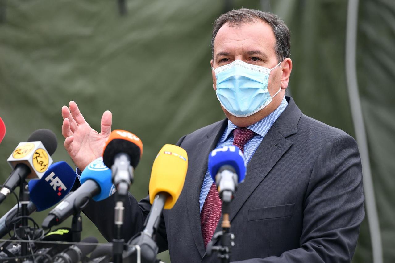 Varaždin: Ministar zdravstva Vili Beroš u posjeti Opće bolnice