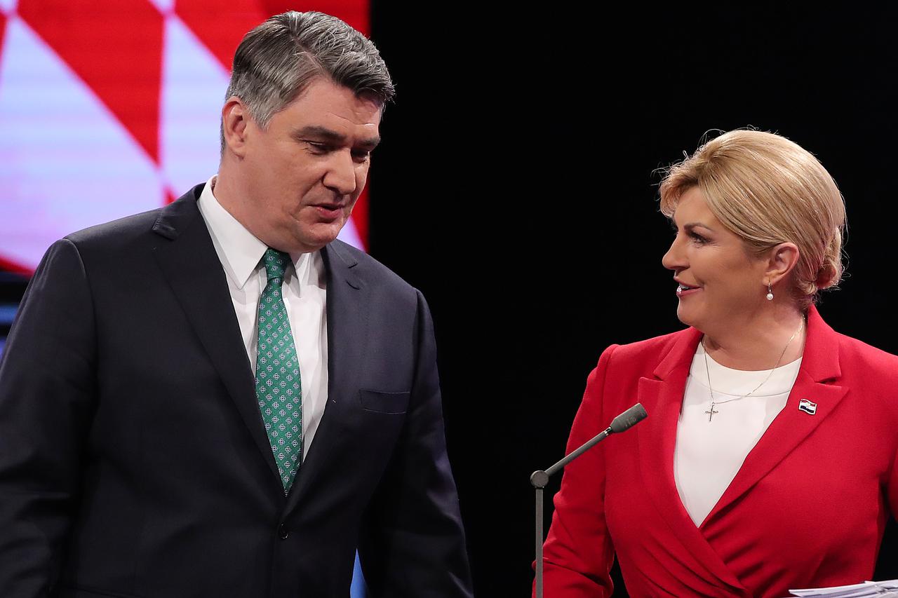 Zoran Milanović i Kolinda Grabar-Kitarović