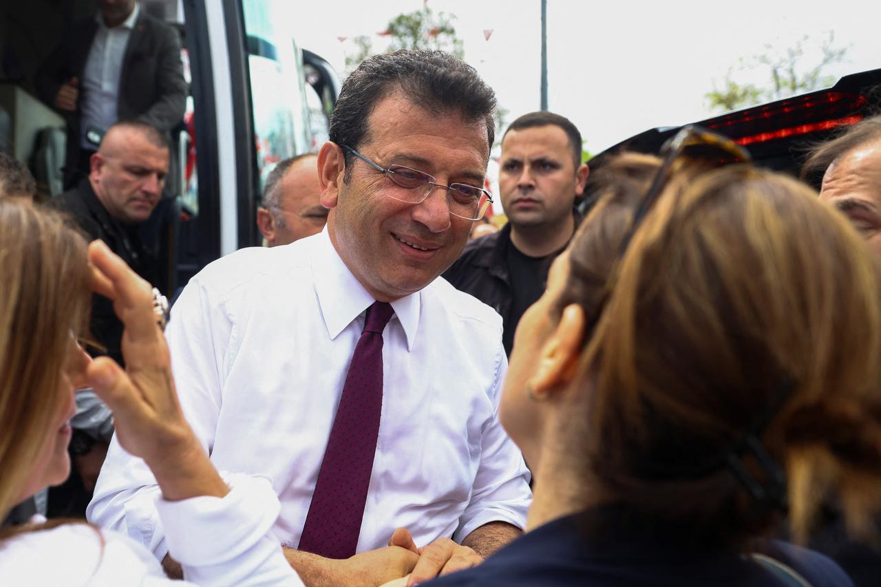 Opposition rally ahead of the May 28 presidential runoff vote in Istanbul