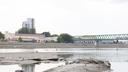 Drava River in Osijek hits record low water level amid prolonged drought