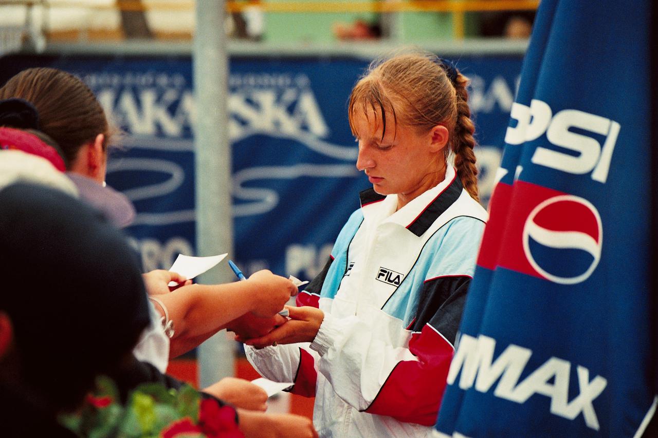 Makarska: Mirjana Lu?i? na ITF turniru 1997. godine