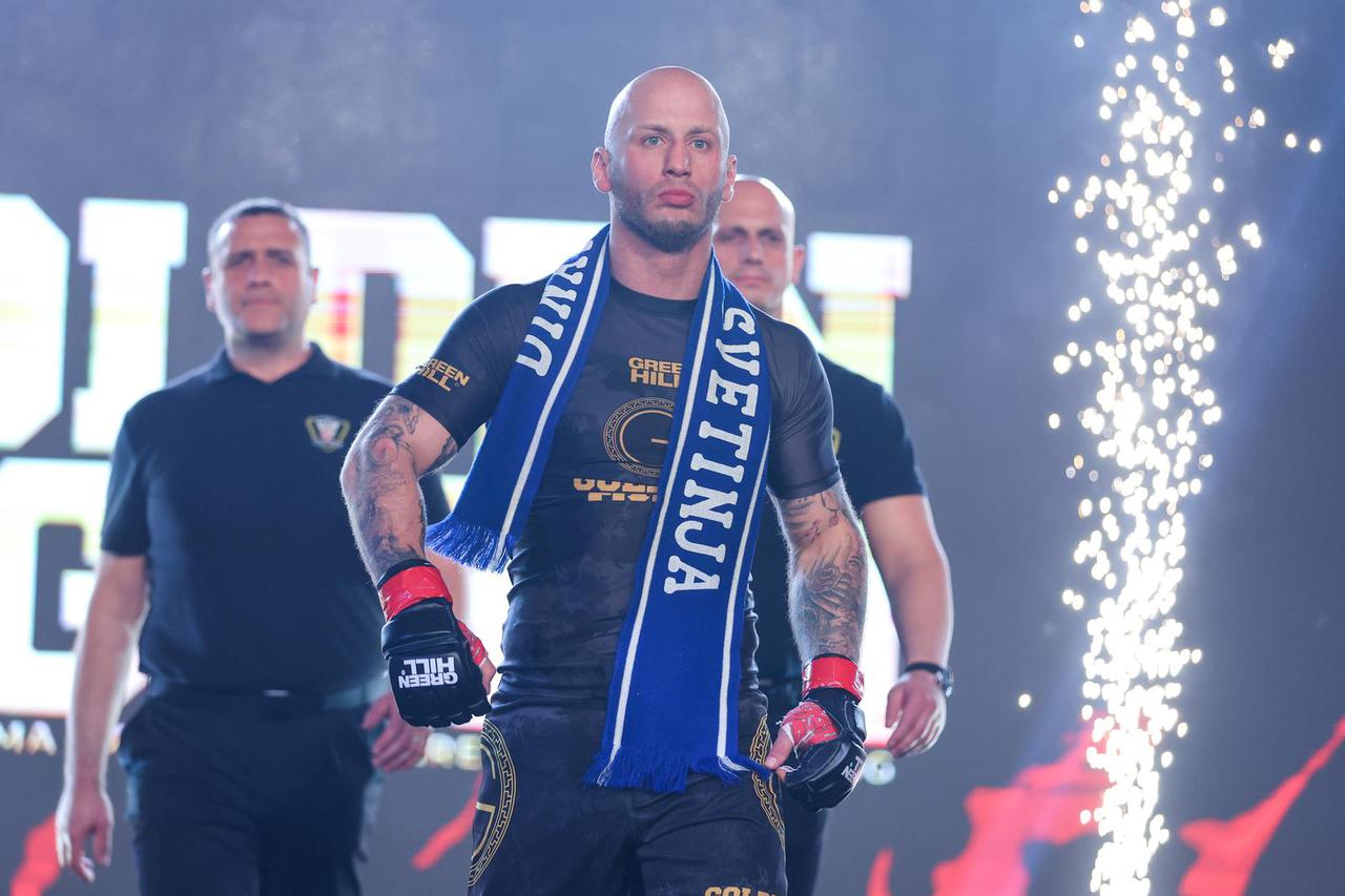 Zagreb: Borilački spektakl Golden Fight 8, borba Marko Martinjak - Tino Patrlj