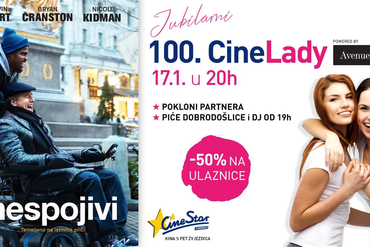 Jubilarna 100. CineLady projekcija u CineStaru