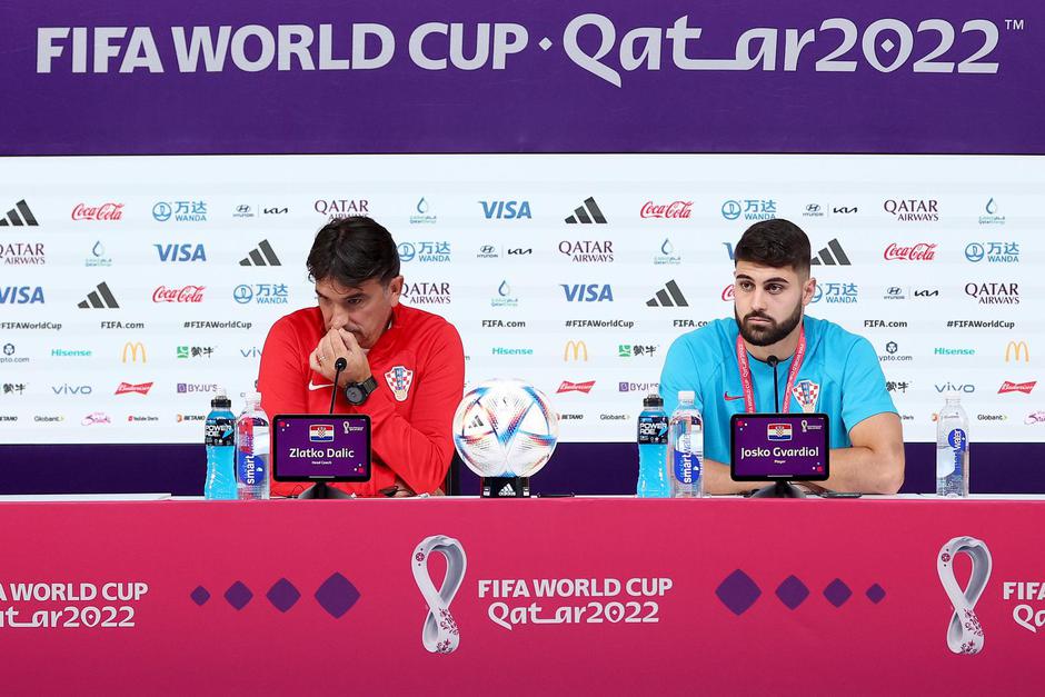 KATAR 2022 - Konferencija za medije hrvatske nogometne reprezentacije